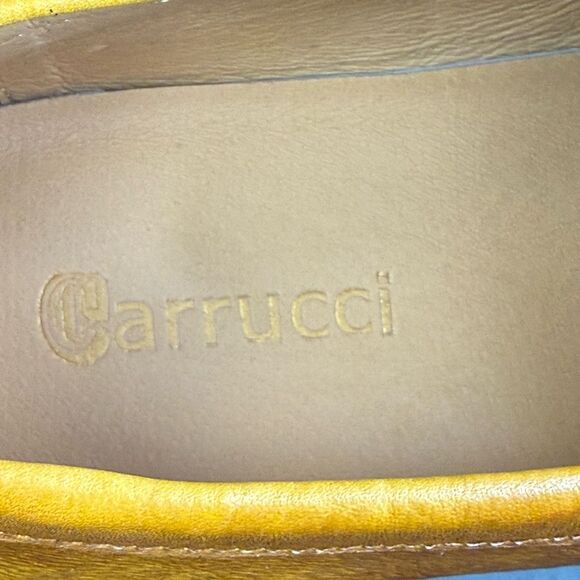 Carrucci Gorgeous Patina Burnished Penny Loafer shoes men’s size 11
